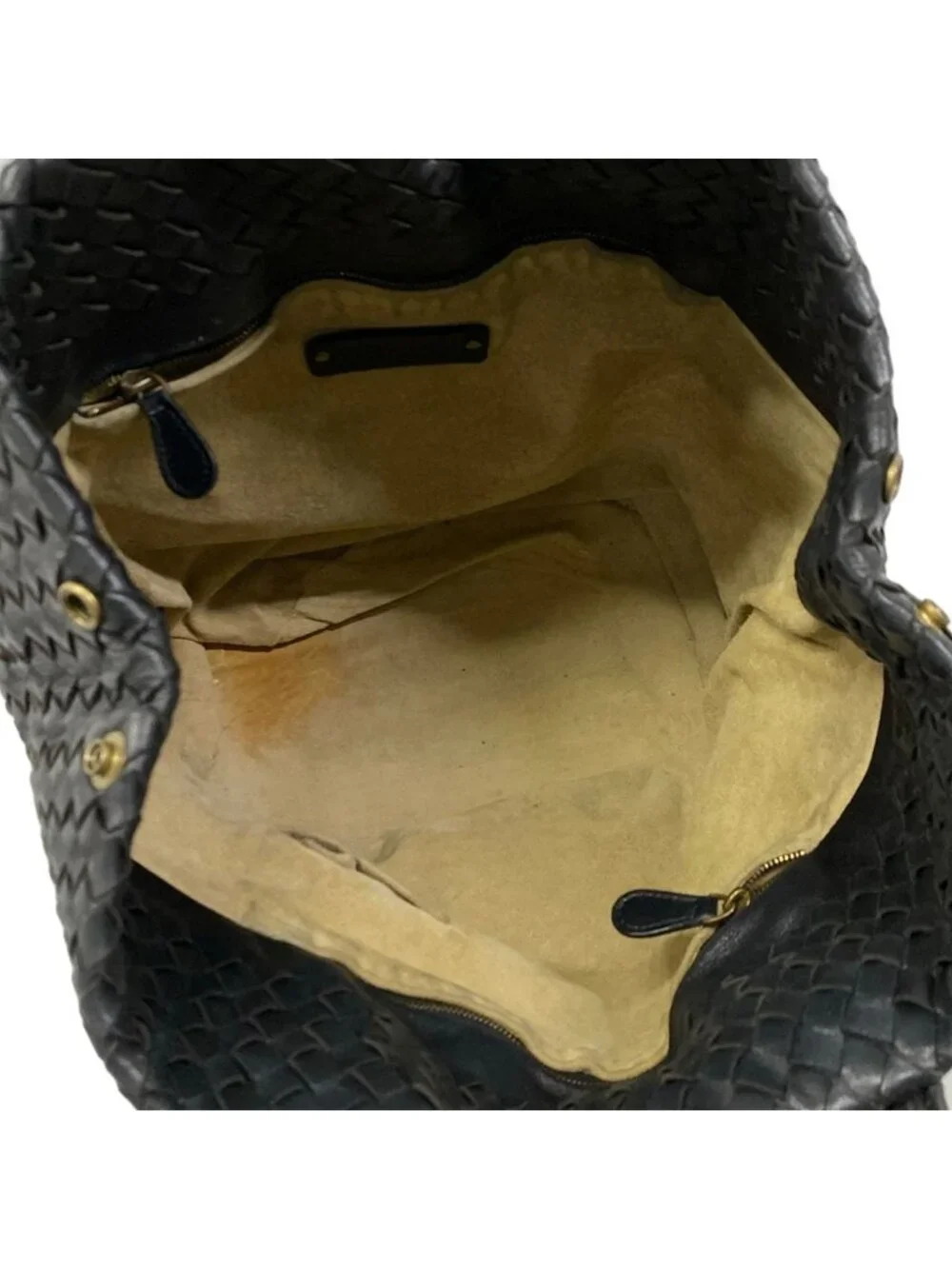 Bottega Veneta Tote Intrecciato Black Leather